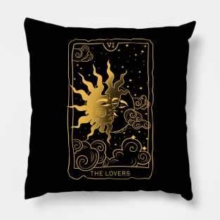 Tarot The lovers card Pillow