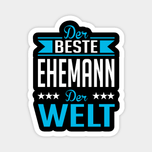 Beste ehemann der welt (white) Magnet