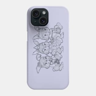 Love Buns on Parade Phone Case