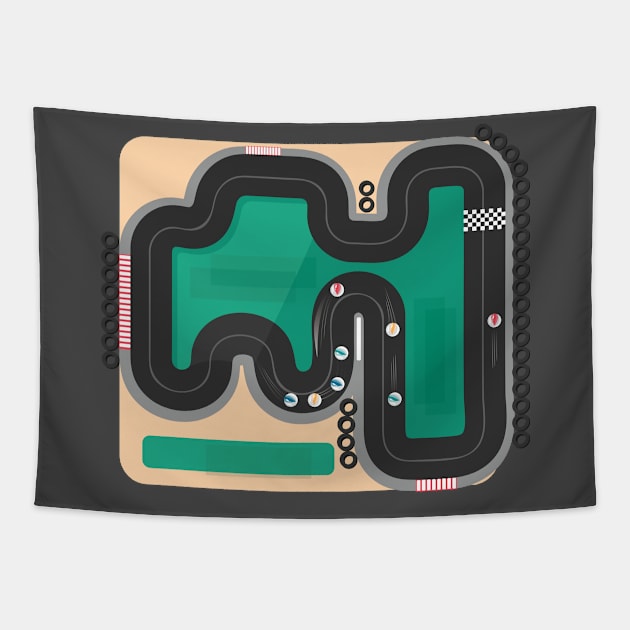 The Marble Race Tapestry by JFDesign123