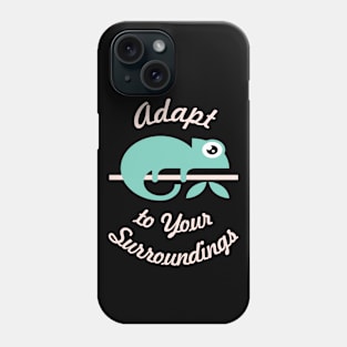 🍃 Adapt to Your Surroundings, Cute Chameleon Phone Case