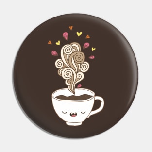 Saturday coffee Pin