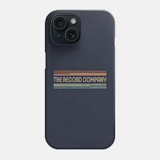 The Record Company Retro Lines Phone Case