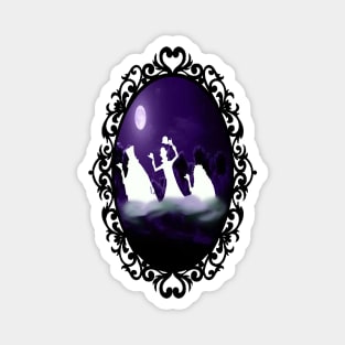 Haunted Mansion Clouds Magnet