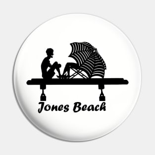 Jones Beach Art Deco Sign - Summer Love Pin