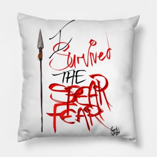 I Survived The Spear Fear x Girl Wasted Pillow