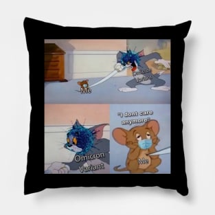 Sarcastic omicron meme Pillow