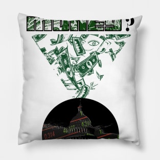 MONEY MORALS Front Pillow