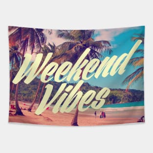 Weekend Vibes Tapestry