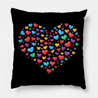 Heartfelt Harmony - A Symphony of Love ❤️ Pillow