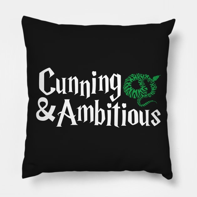 Serpent House Pillow by machmigo