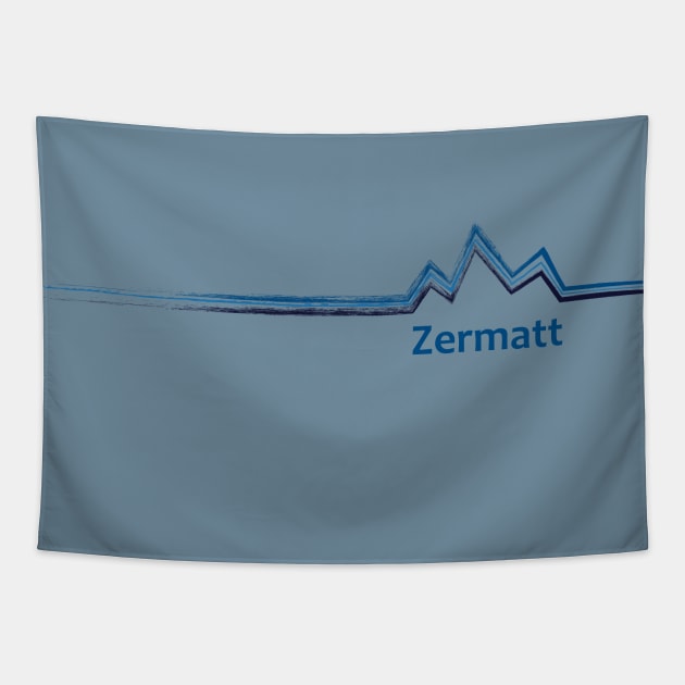 zermatt switzerland Tapestry by leewarddesign