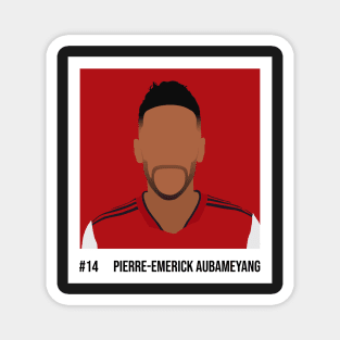 Pierre-Emerick Aubameyang Minimalistic Camera Film Magnet