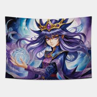 Dark Magician Girl's Lost Art: Abystyle's Anime Fan Tribute Tapestry