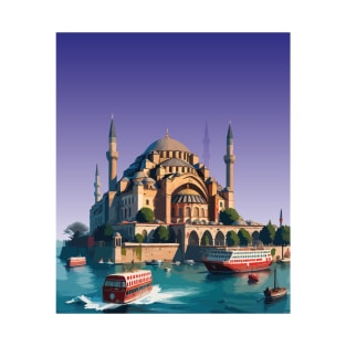 Ayasofya Camii | Fantasy Art T-Shirt