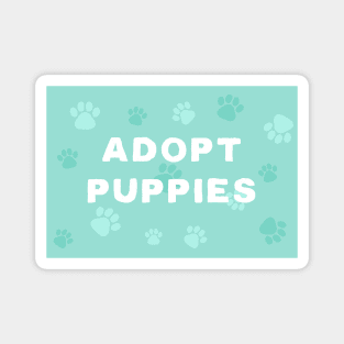 Adopt Puppies Magnet