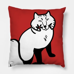 Arctic foxes friends are not fur #1 Pillow