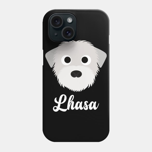 Lhasa - Lhasa Apso Phone Case by DoggyStyles