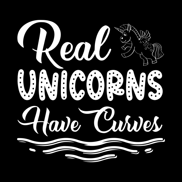 Real Unicorns Have Curves - Unicorn by fromherotozero