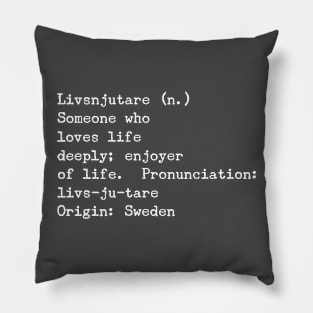 Livsnjutare Pillow