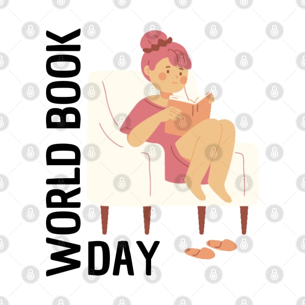 World Book Day Pink by DAHLIATTE