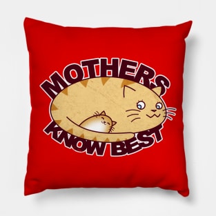 Best Mom Cute Kawaii Catshirt Gift For Moms Mothers Pillow