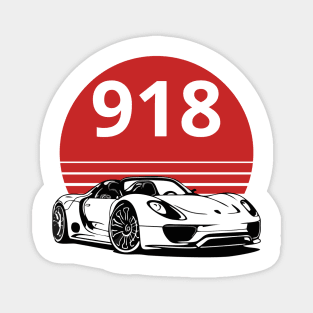 porsche 918 spyder Magnet