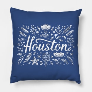 Houston Texas Pillow