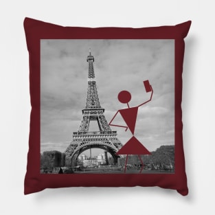 Warli Woman Selfie Pillow