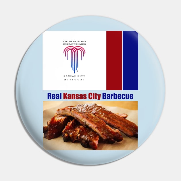 Real Kansas City Barbecue Pin by learntobbq