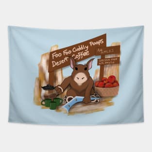 Foo Foo Coffee Tapestry