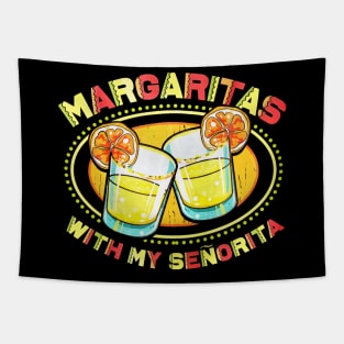 Margaritas With My Senorita Tapestry