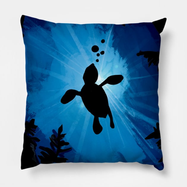 Turtle Turtle Pillow by beachhead