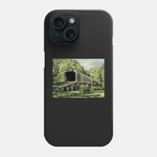 Schofield Ford Covered Bridge Phone Case