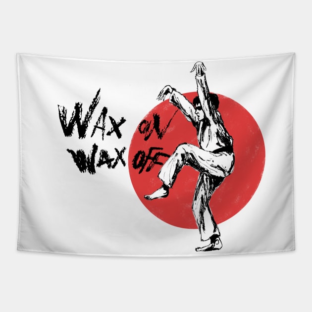 Daniel Larusso The karate kid Tapestry by frankymonty