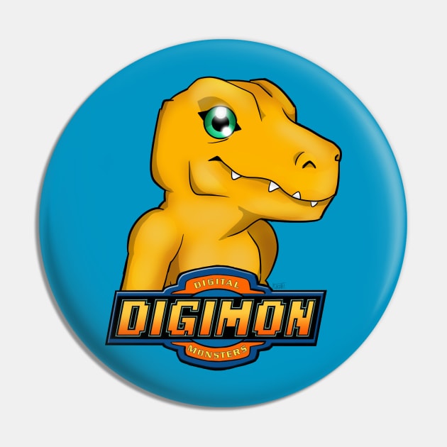 Agumon Pin by La Casa del Otaku