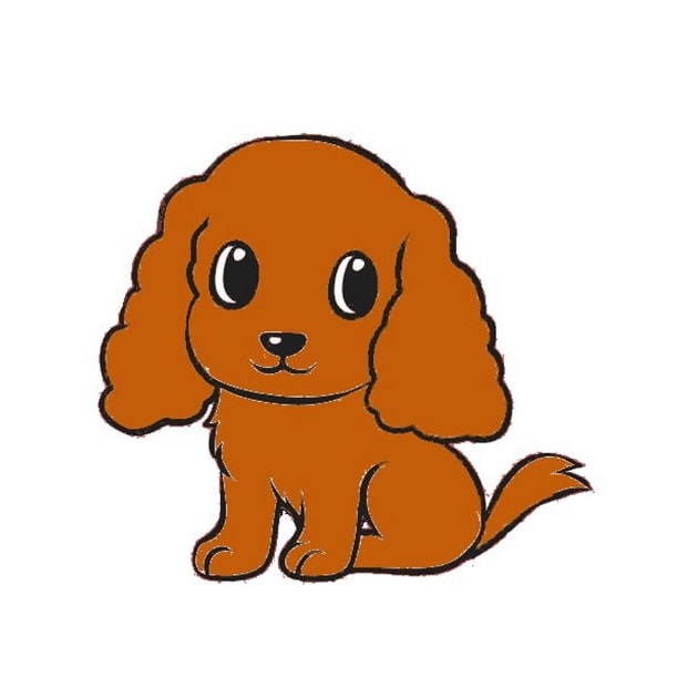 cavalier king charles spaniel ruby cartoon by Wanderingangel