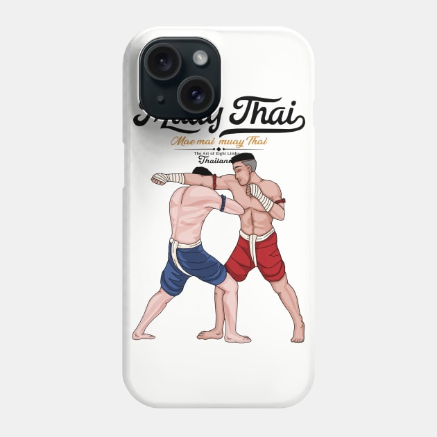 Mae Mai Muay Thai Phone Case by KewaleeTee