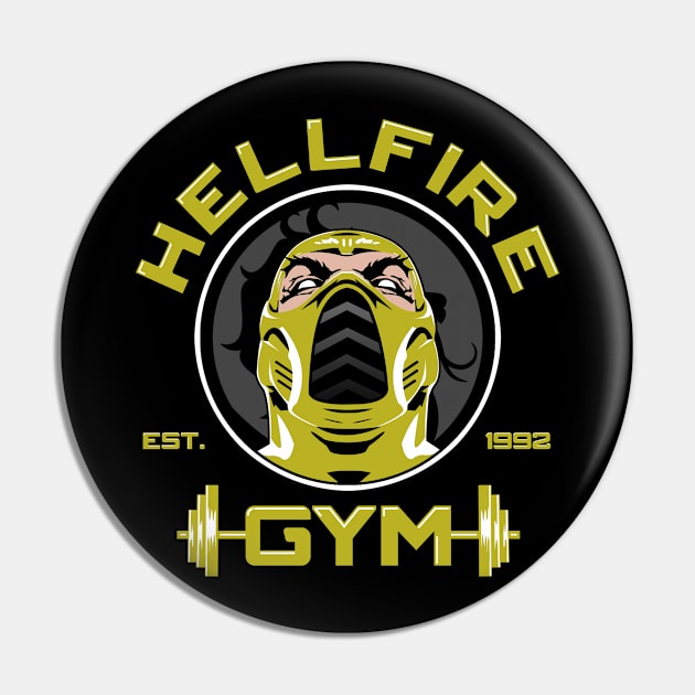 Hellfire Gym Pin by ddjvigo