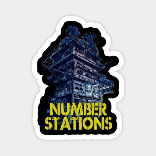 Number Stations Magnet
