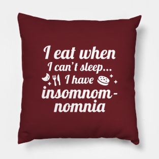 Insomnomnomia Pillow