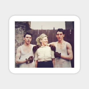 The Kray Twins in colour Magnet