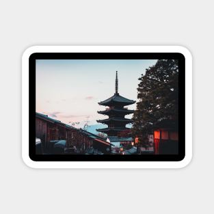 Kyoto Temple in Japan Magnet