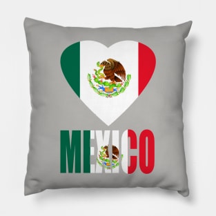 I Love Mexico Pillow