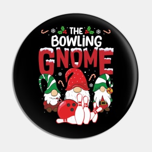 bowling Gnome Xmas cute Christmas gnome pajamas Pin