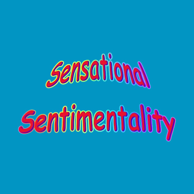 Sensational Sentimentality Neon Retro Rainbow by Creative Creation