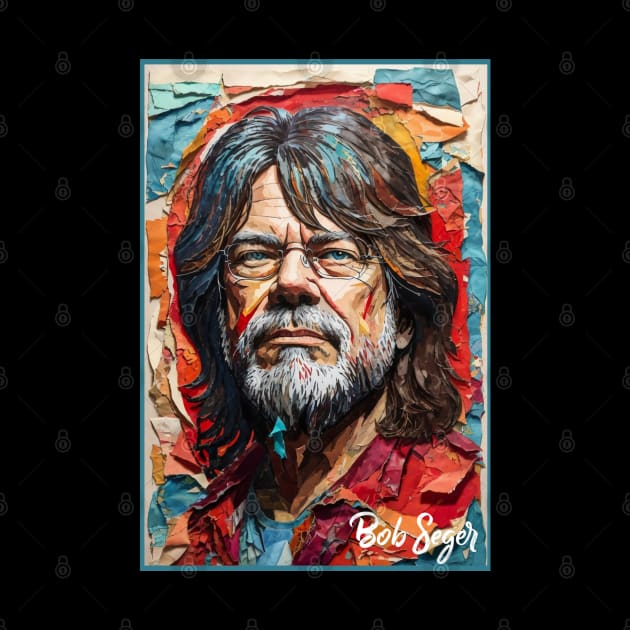 Bob Seger // Paper Art by Otmr Draws