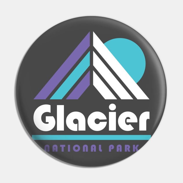 Glacier National Park Pin by PodDesignShop