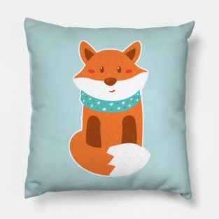 Winter Fox Pillow