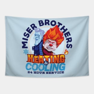 Miser Brothers Heating & Cooling Tapestry